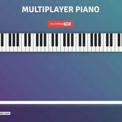 Play Multiplayer Piano game free online