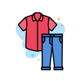 clothes color by skin tones ikon