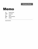 Business Memo Format capture d'écran 3