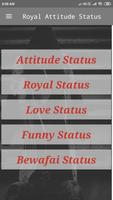 Royal Attitude Status : All New Status In Hindi ポスター