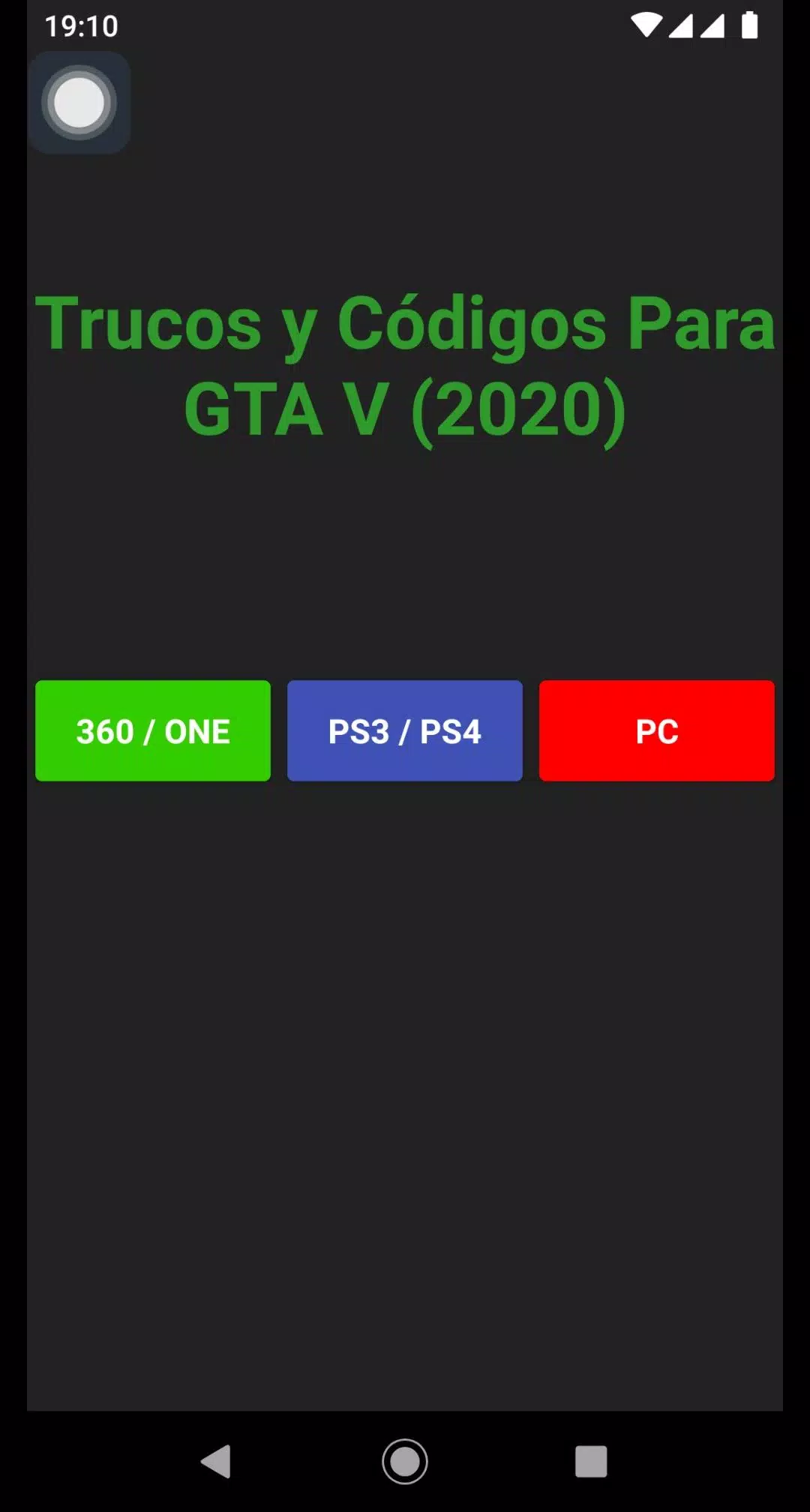 Download do APK de Trucos y Códigos para GTA V (2020) para Android