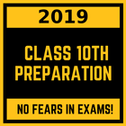 10th Exams : Notes, Solutions & Sample Papers 2019 icône