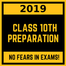 10th Exams : Notes, Solutions & Sample Papers 2019 aplikacja