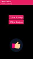 Start-Up Ideas: Online & offline 2019 poster