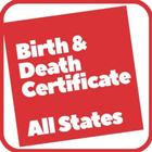 Birth And Death Certificate All States icon