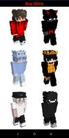 Boy Skins For Minecraft ポスター