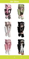 Skins for Minecraft (Girls) plakat