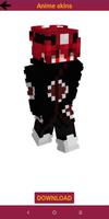 Anime Skins for Minecraft PE تصوير الشاشة 1