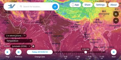 Wind Rain Temp পোস্টার