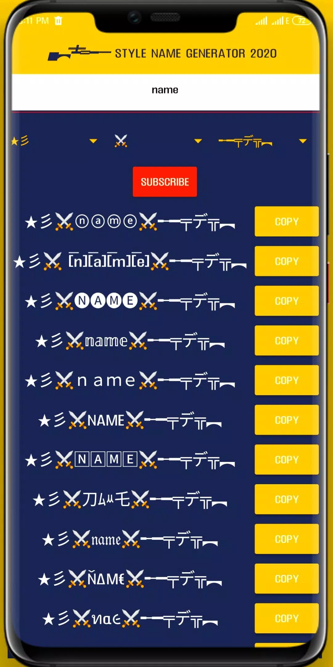 Скачать Name Style APK для Android