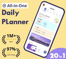 Daily Planner Organizer: Brite โปสเตอร์