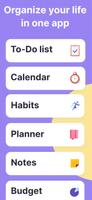 Daily Planner Organizer: Brite syot layar 1