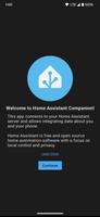 Home Assistant الملصق