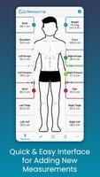 Poster Body Measurement Tracker