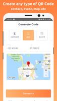 QR Code Reader, Scanner + Generator - Fast, No ADS ภาพหน้าจอ 2