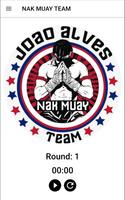 Nak Muay Team Timer الملصق