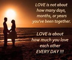 Romantic Love quotes постер