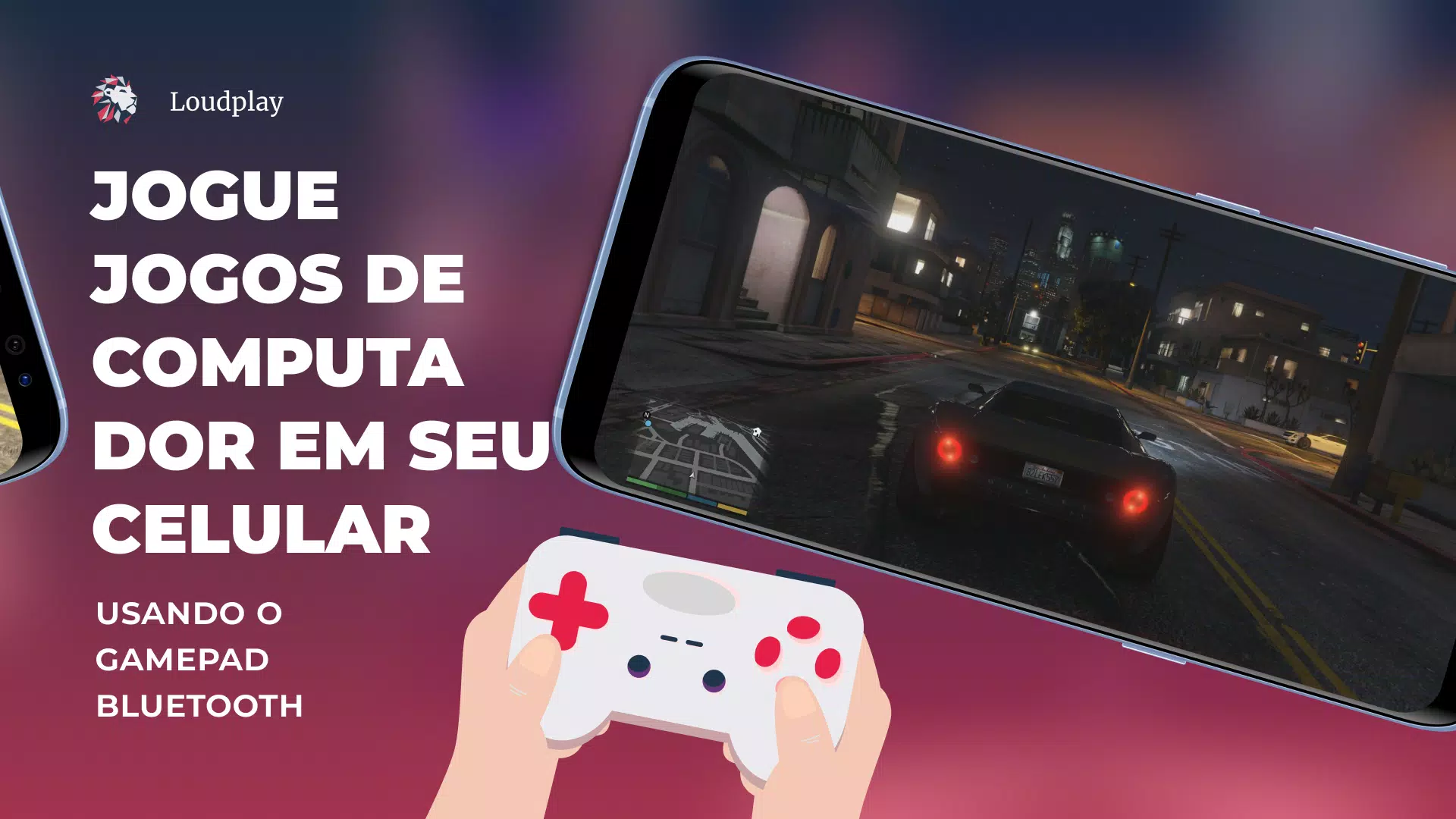 GTA RP NO CELULAR GRAÇAS AO LOUDPLAY CLOUD GAMING!