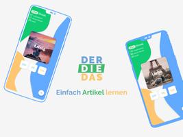 Der Die Das - Artikel lernen الملصق