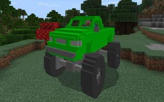 Monster Truck Mod for Minecraft poster