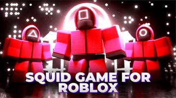 Squid games in roblox الملصق