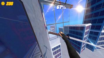 Rooftop Ninja Run screenshot 2