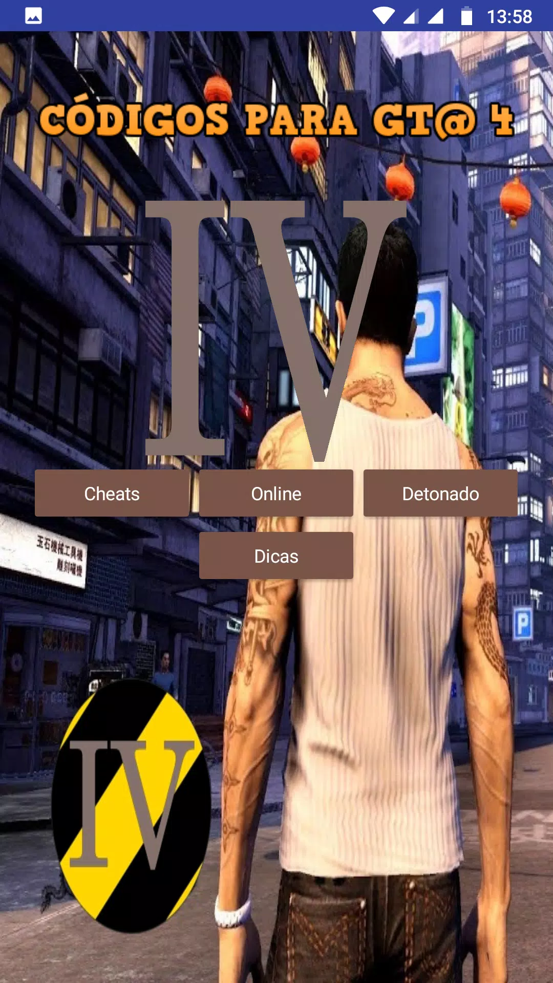 Download do APK de Codigos para gta 4 para Android