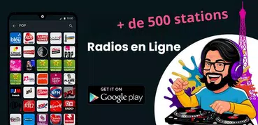 Radios en Ligne: + 500 radios