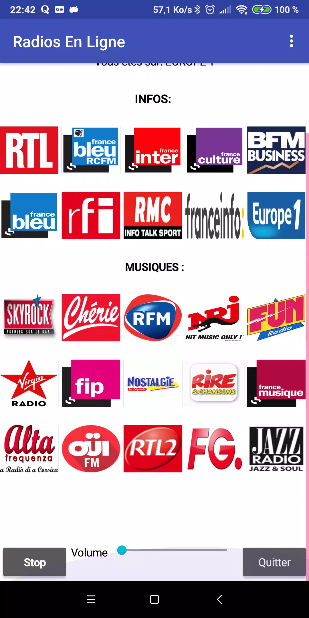 Скачать Radios Françaises FM APK для Android