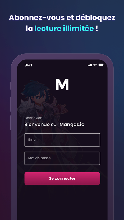 Mangas.io, l'Abonnement manga screenshot 4
