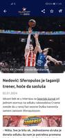 Telesport - Sportske novosti capture d'écran 2