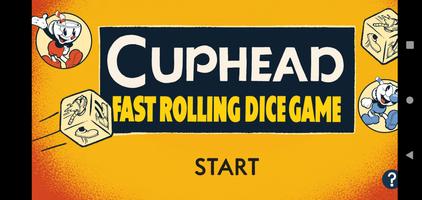 Cuphead Fast Rolling Dice Game Affiche