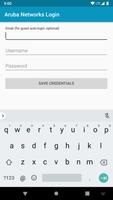 Aruba Networks Login スクリーンショット 1