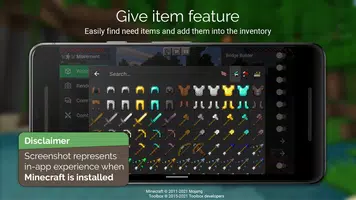 Toolbox for Minecraft: PE screenshot 2
