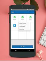 Go Multiple accounts & Two face & social apps poster