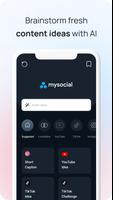 Mysocial | Influencer Manager تصوير الشاشة 1