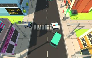 Road Cross: Bloody Hell Arcade تصوير الشاشة 1