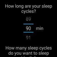 Sleep Cycles Timing capture d'écran 1