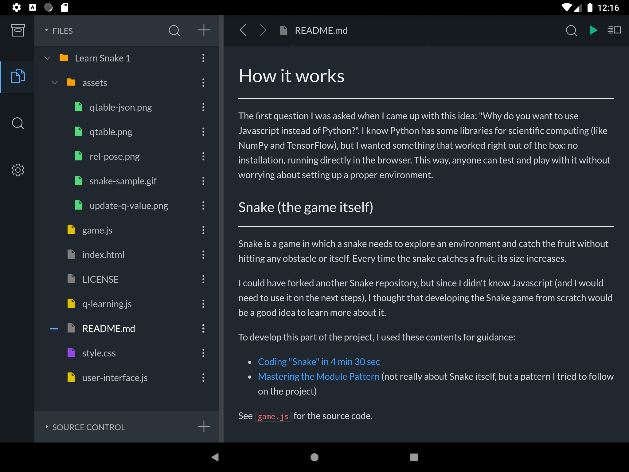 Spck Code Editor / JS Sandbox / Git Client APK 5.0.4 Download for Android - Download Spck Code ...