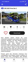 Mod Bussid Terbaru STJ Draka captura de pantalla 3