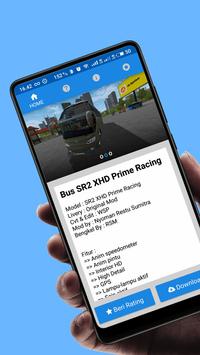 Mod Bus SR2 XHD Prime Racing BUSSID Terbaru 2021 screenshot 2