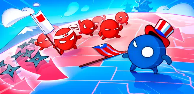 帝國擴張.io — 在這款戰略遊戲種征服世界吧