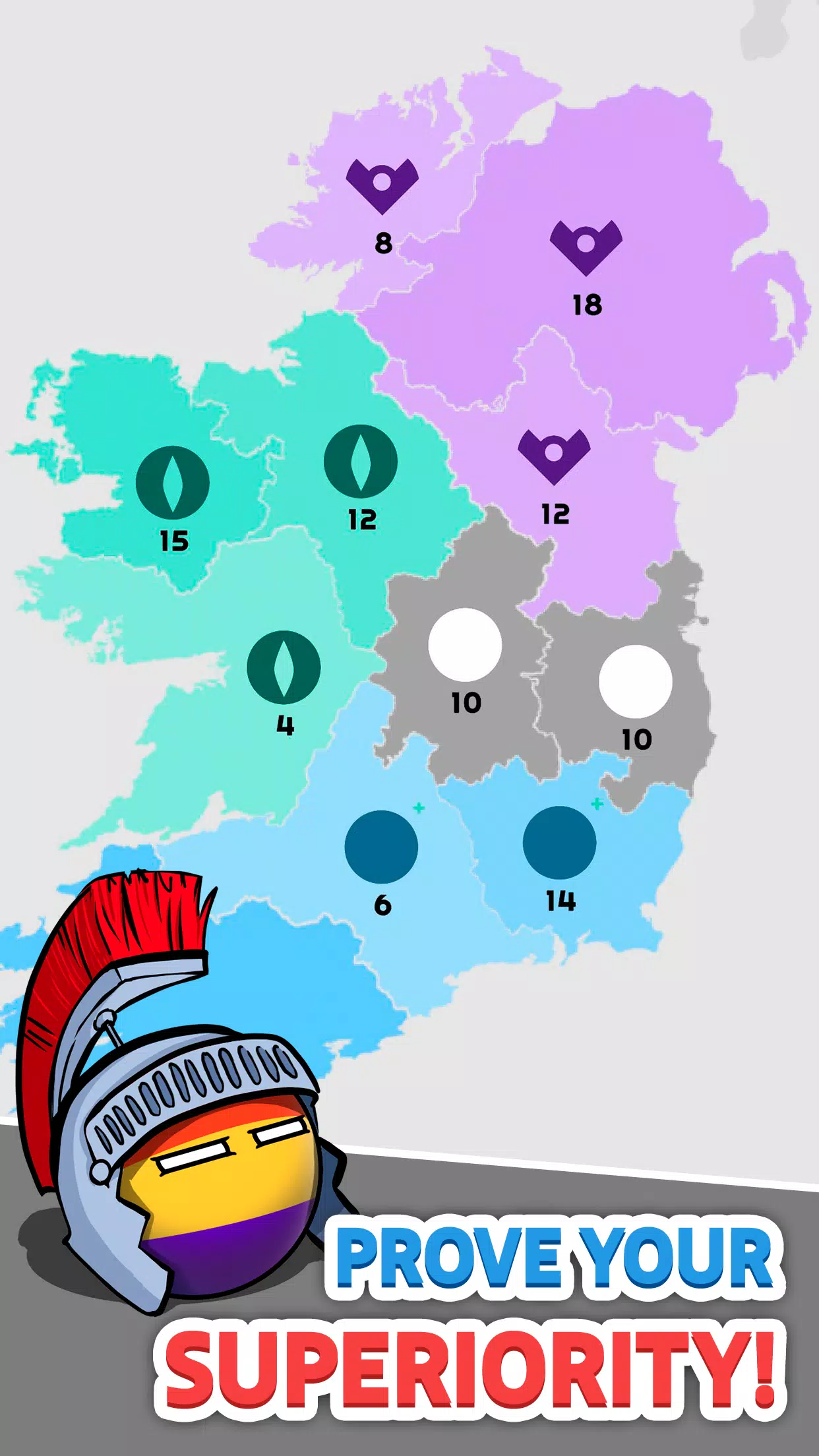 帝国扩张.io — 在这款战略游戏种征服世界吧