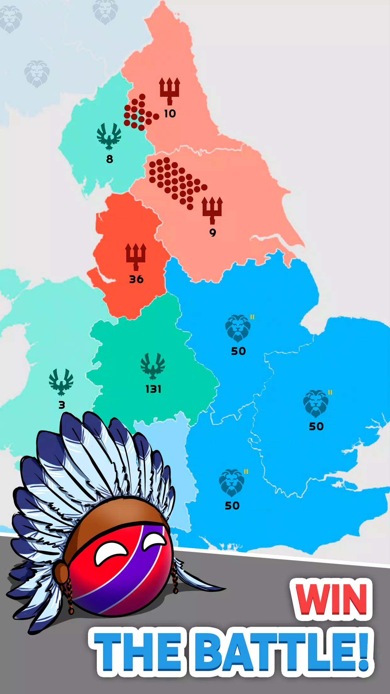 帝国扩张.io — 在这款战略游戏种征服世界吧