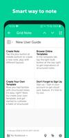 Grid Note imagem de tela 2