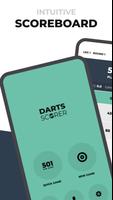 Darts Scorer 180 Scoreboard 포스터