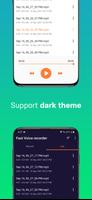 Fast Voice Recorder capture d'écran 3