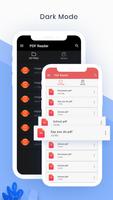 PDF Reader, Document Viewer -PDF Master Tool(Dark) captura de pantalla 1