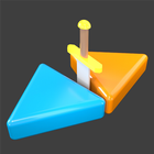 Cut Shape 3D-icoon