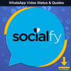 WhatsApp Video Status & Quotes - Brilliant quotes आइकन